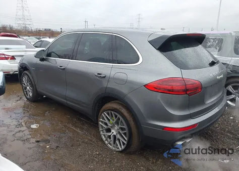 2016 Porsche Cayenne E-Hybrid S from USA, damaged, VIN WP1AE2A25GLA60784